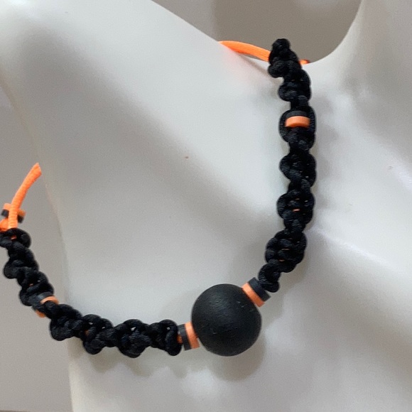 Halloween 🎃 braided macrame jewelry set - Picture 4 of 16